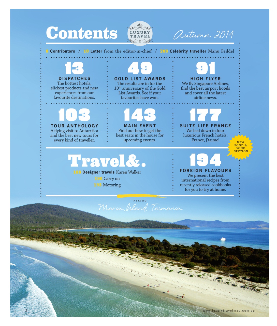 Luxury Travel Preview Pages