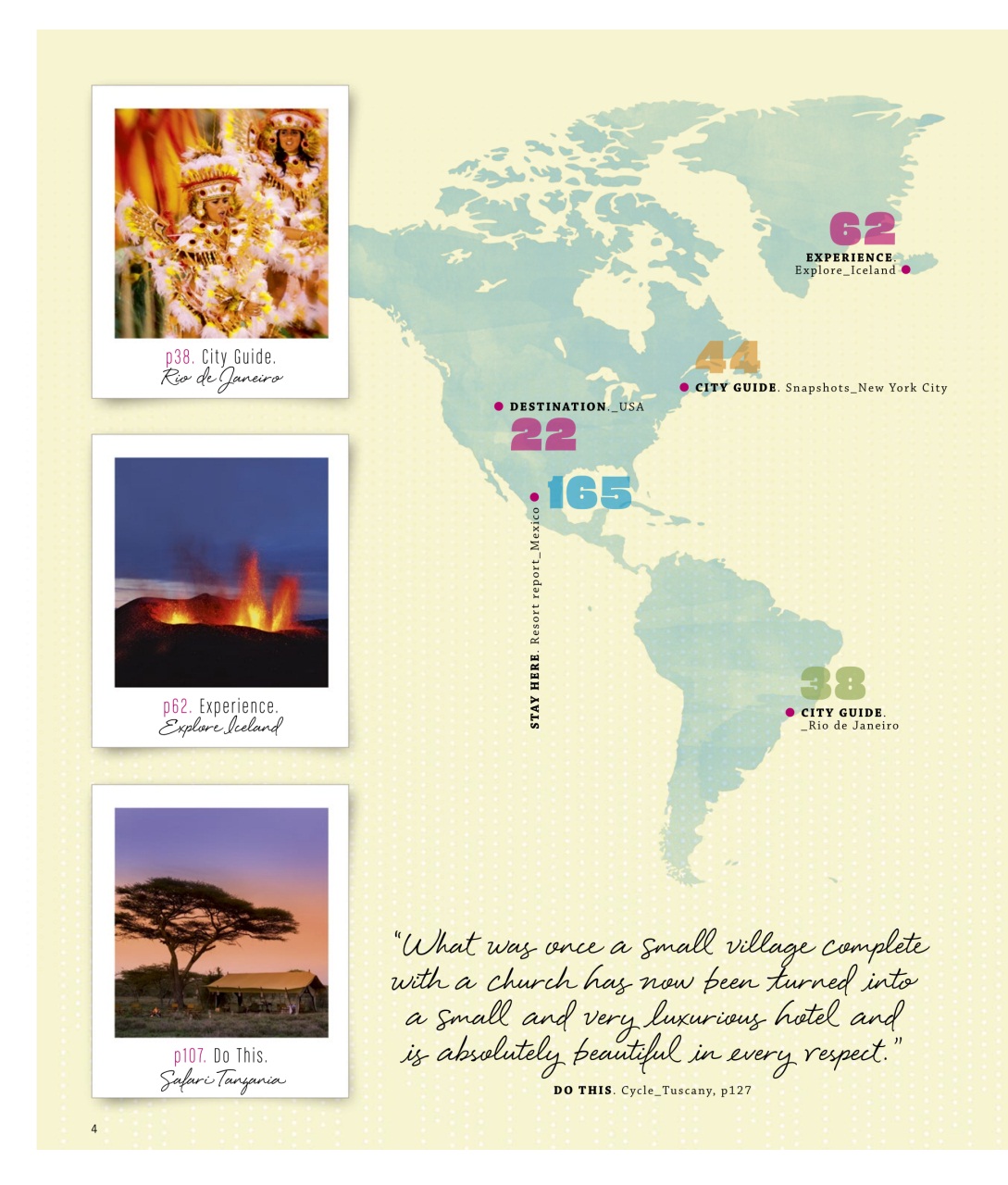 Luxury Travel Preview Pages