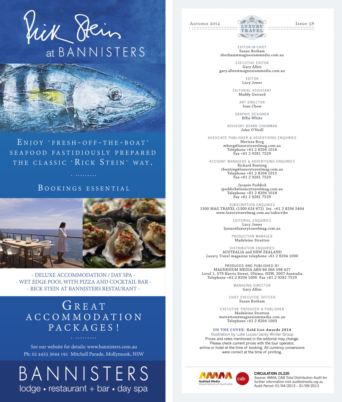 Luxury Travel Preview Pages