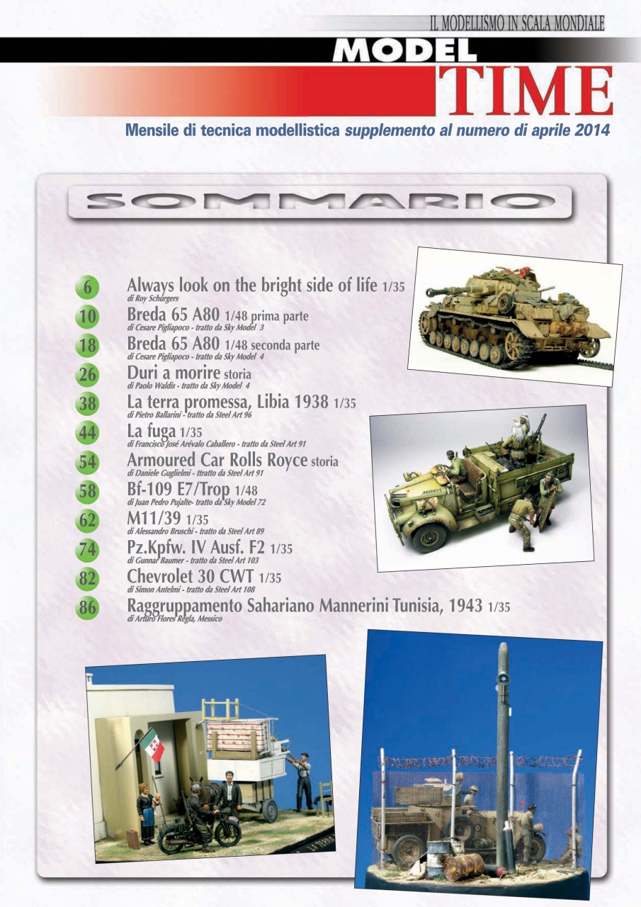 Model Time Preview Pages