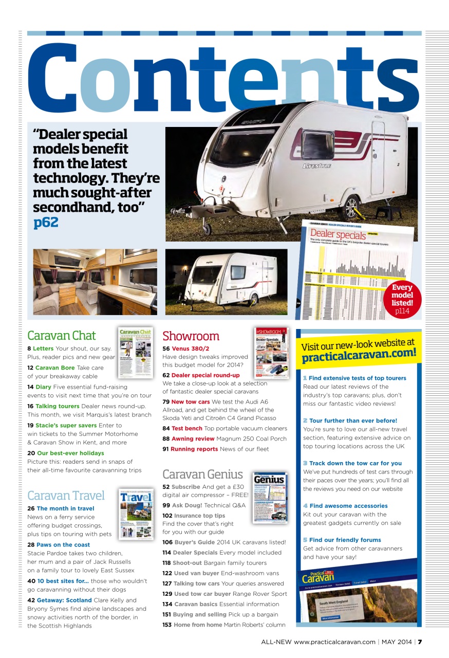 Practical Caravan Preview Pages