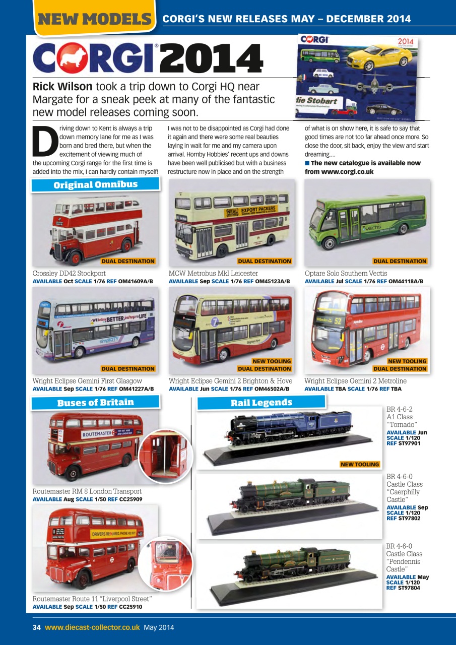 Diecast Collector Preview Pages