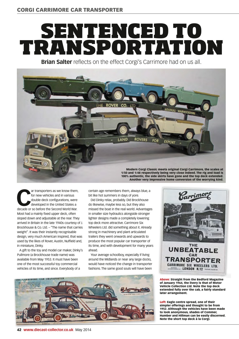 Diecast Collector Preview Pages