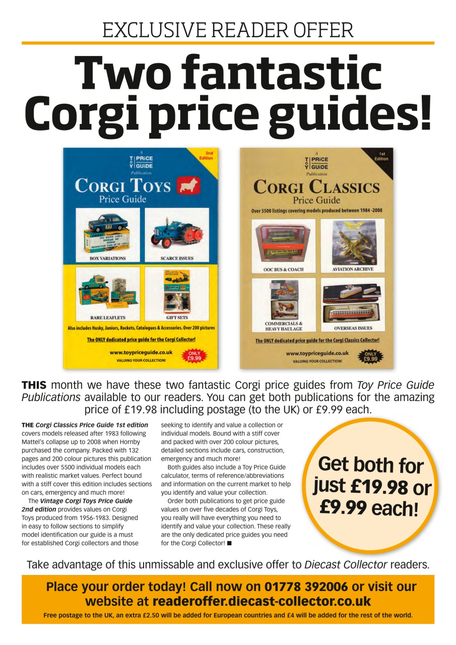 Diecast Collector Preview Pages