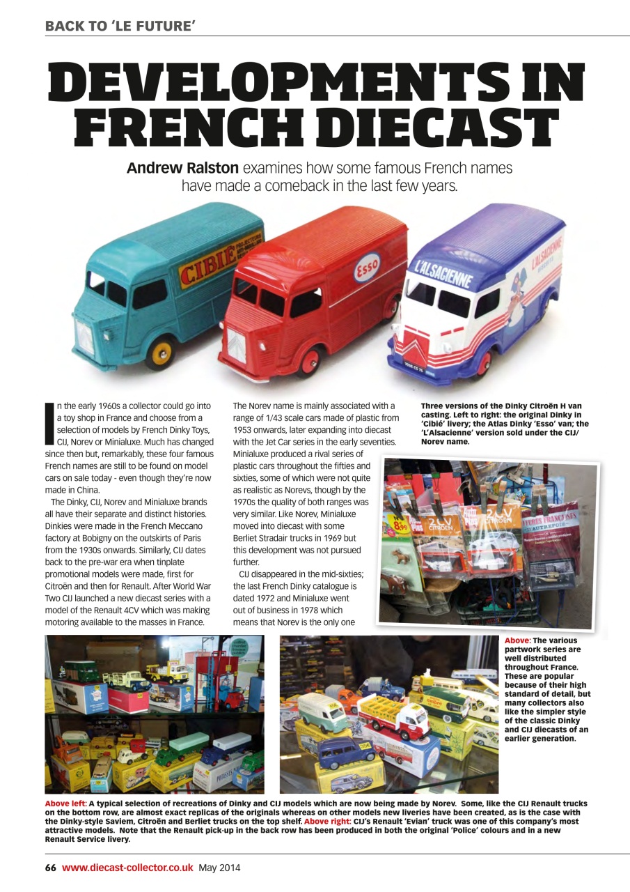 Diecast Collector Preview Pages