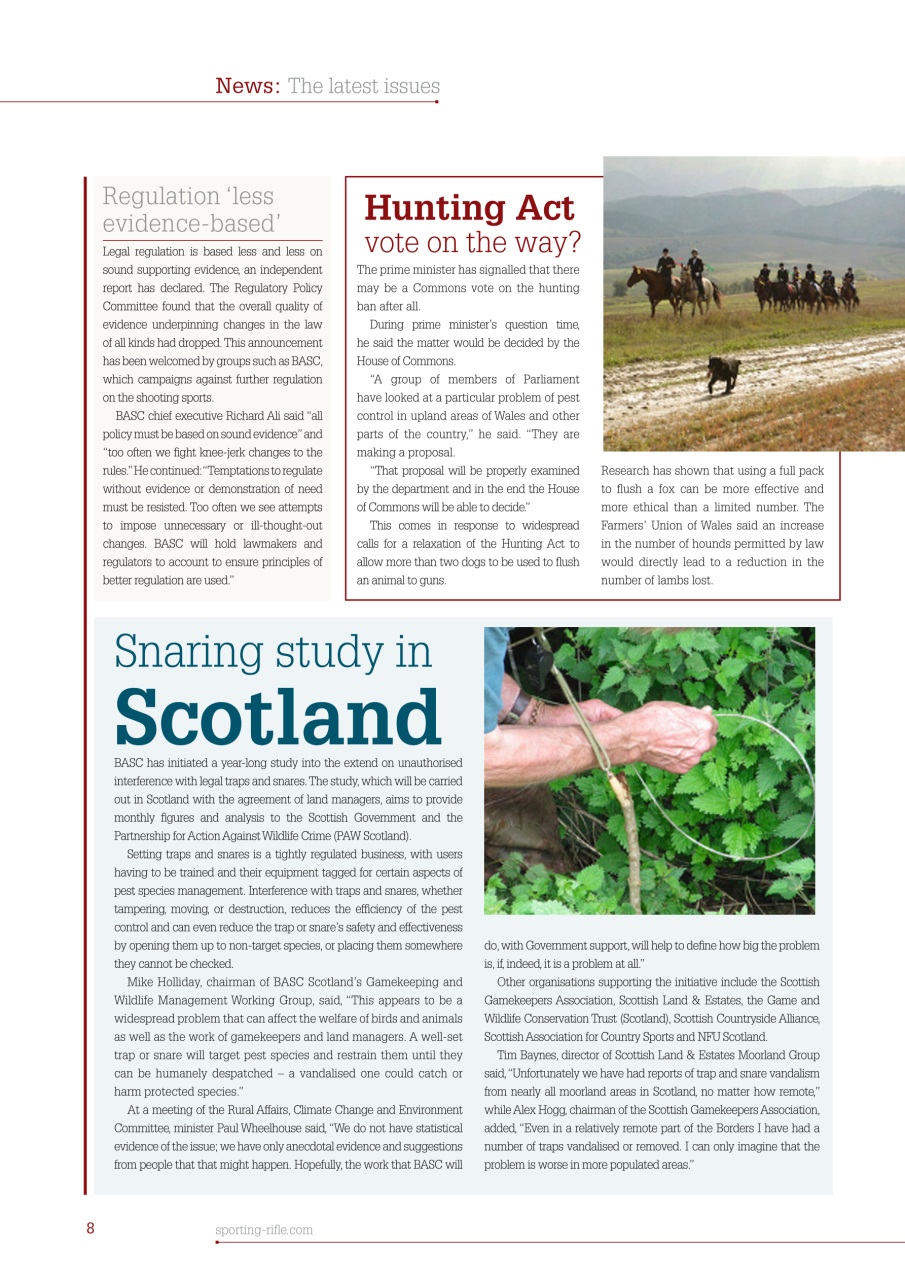 Sporting Rifle Preview Pages