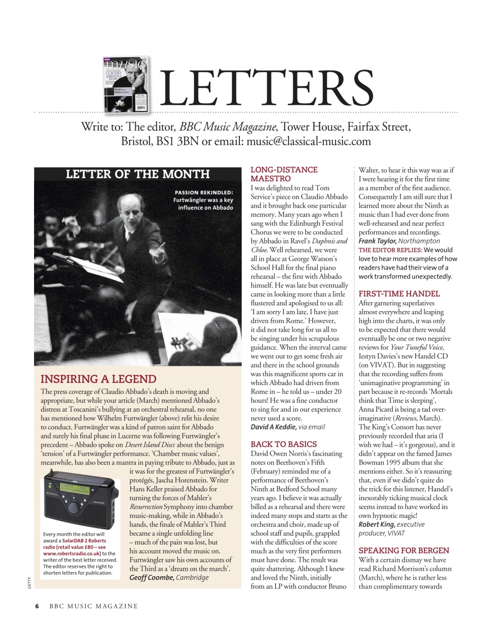 BBC Music Magazine Preview Pages