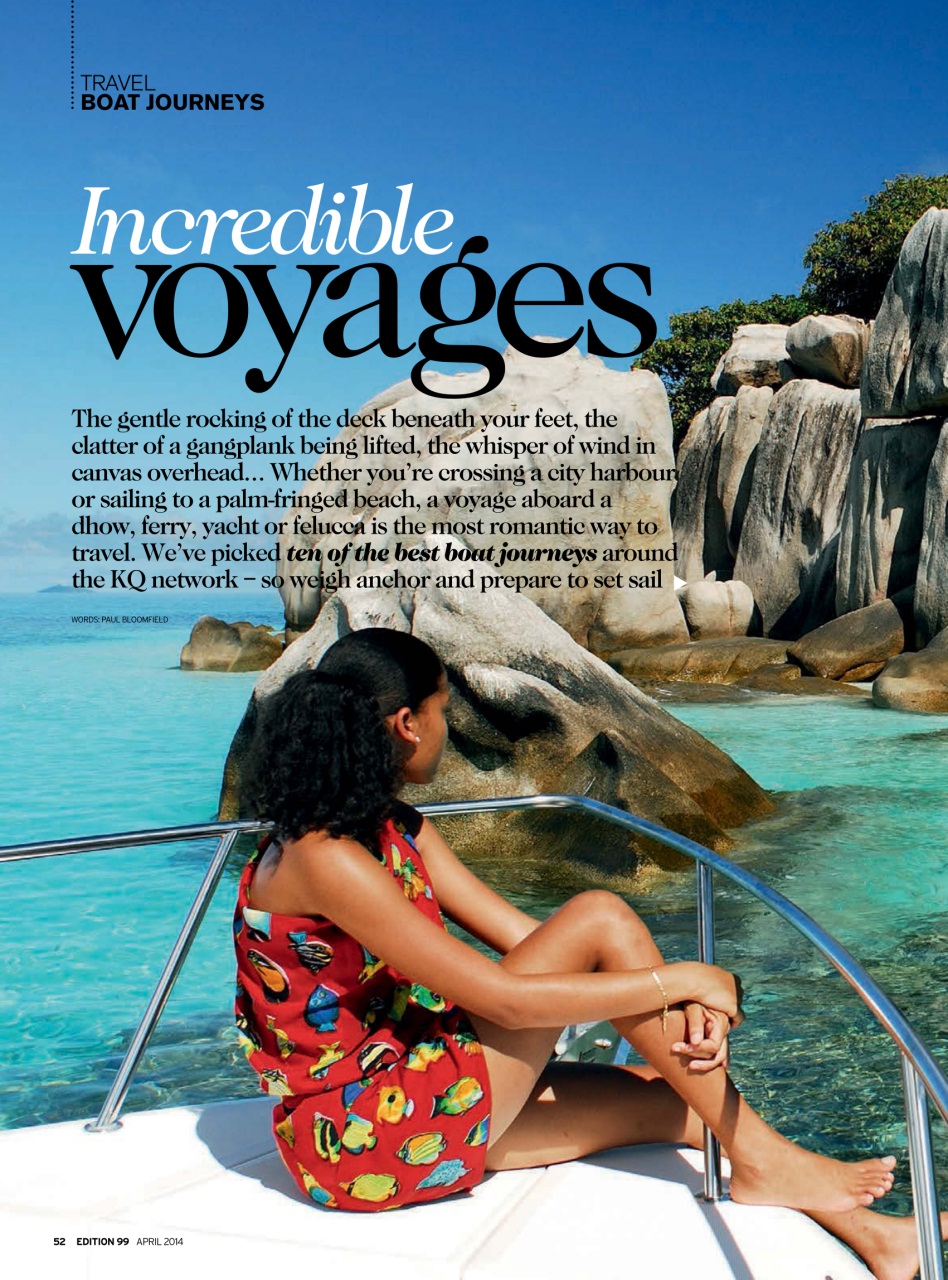 MSAFIRI – Kenya Airways Inflight Preview Pages