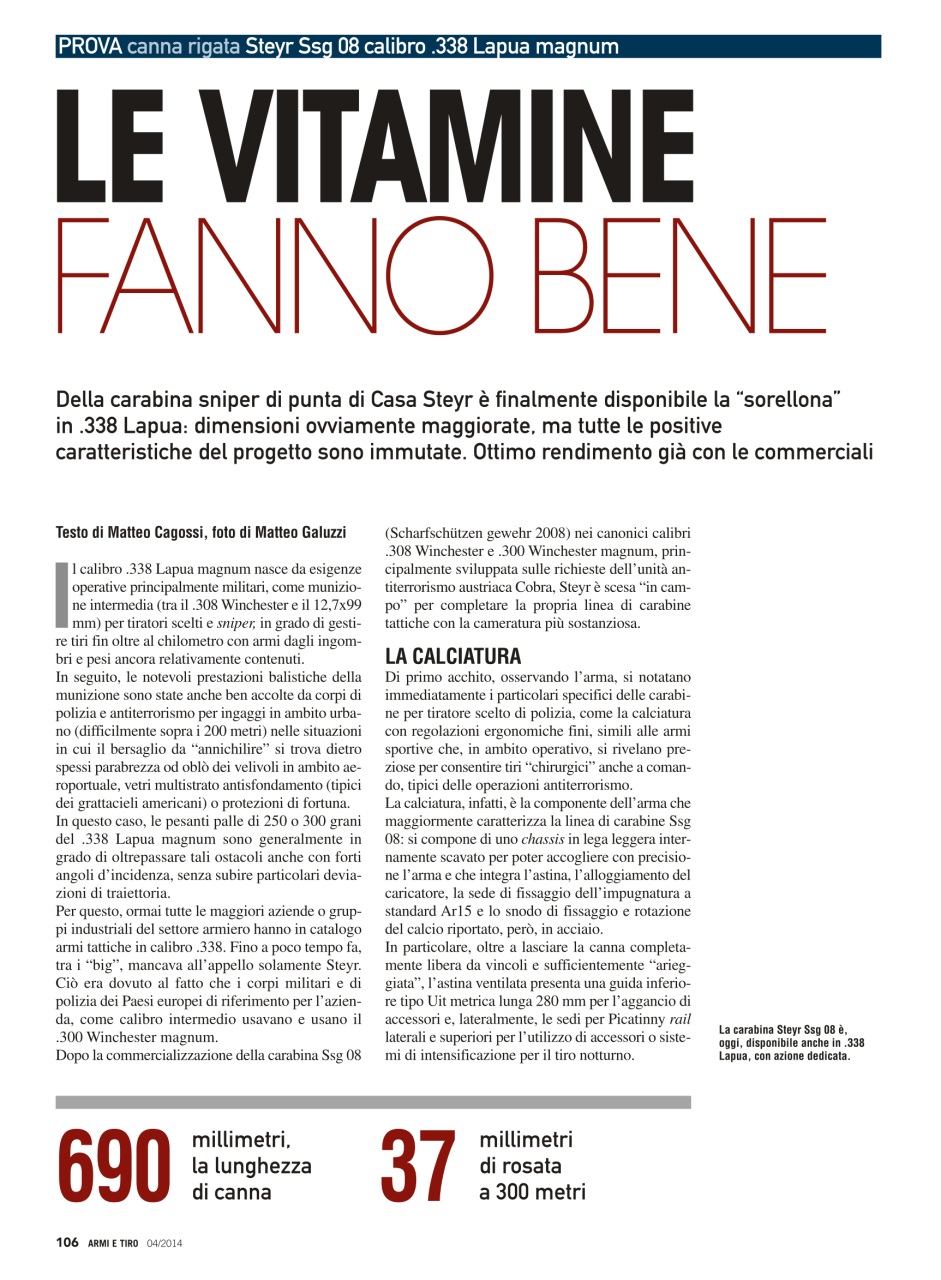 Armi E Tiro Preview Pages