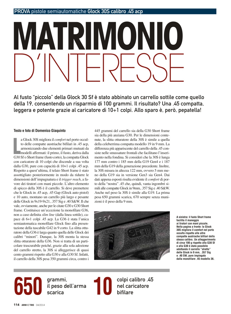 Armi E Tiro Preview Pages