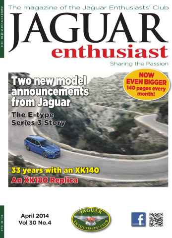 Jaguar Enthusiast issue Vol.30 No.4 Two New Model Announcments