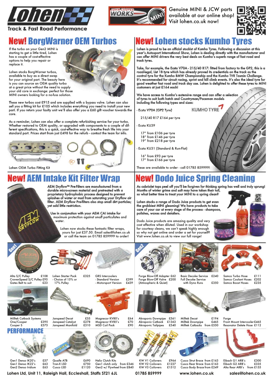 Performance Mini Preview Pages