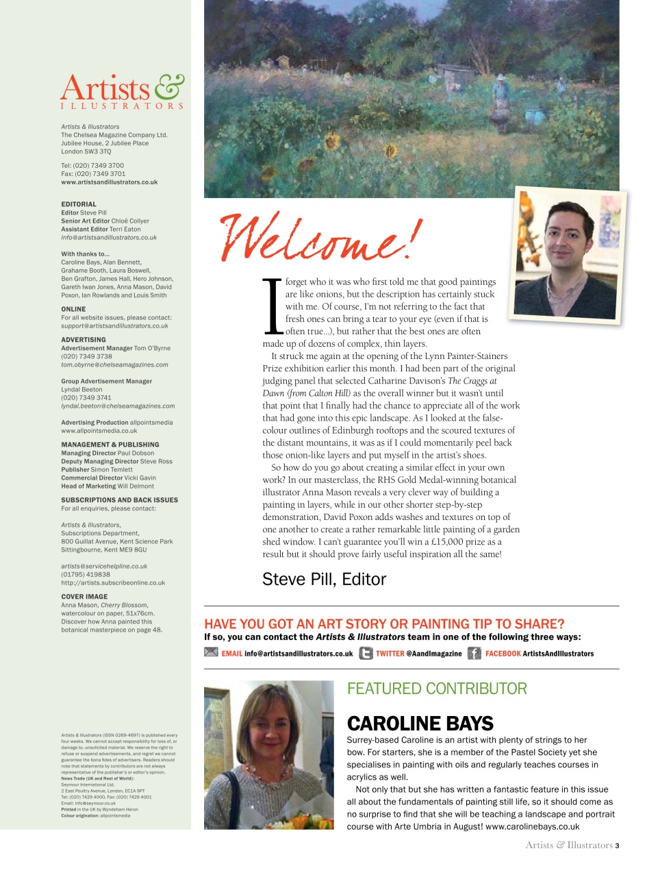 Artists & Illustrators Preview Pages