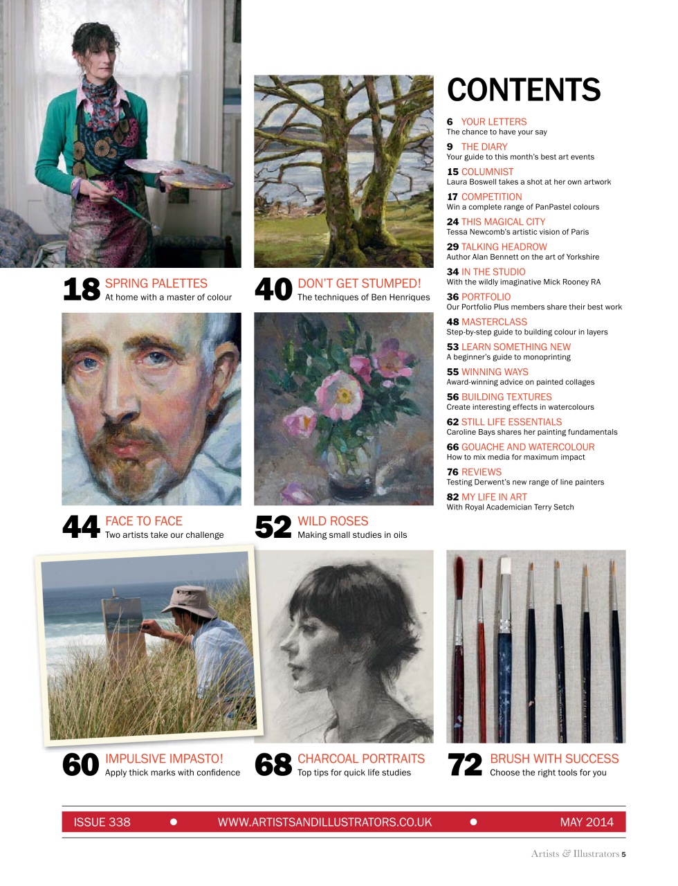Artists & Illustrators Preview Pages