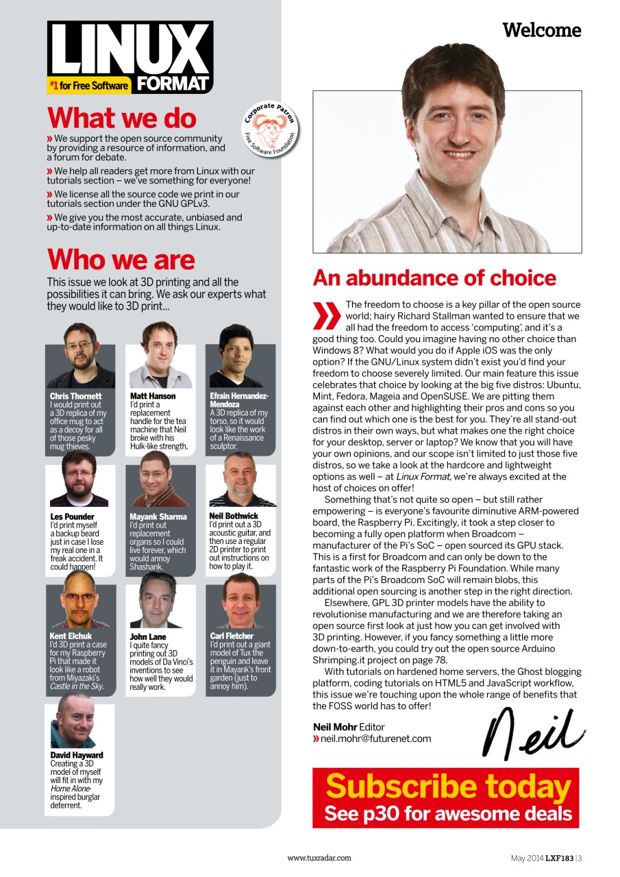 Linux Format Preview Pages