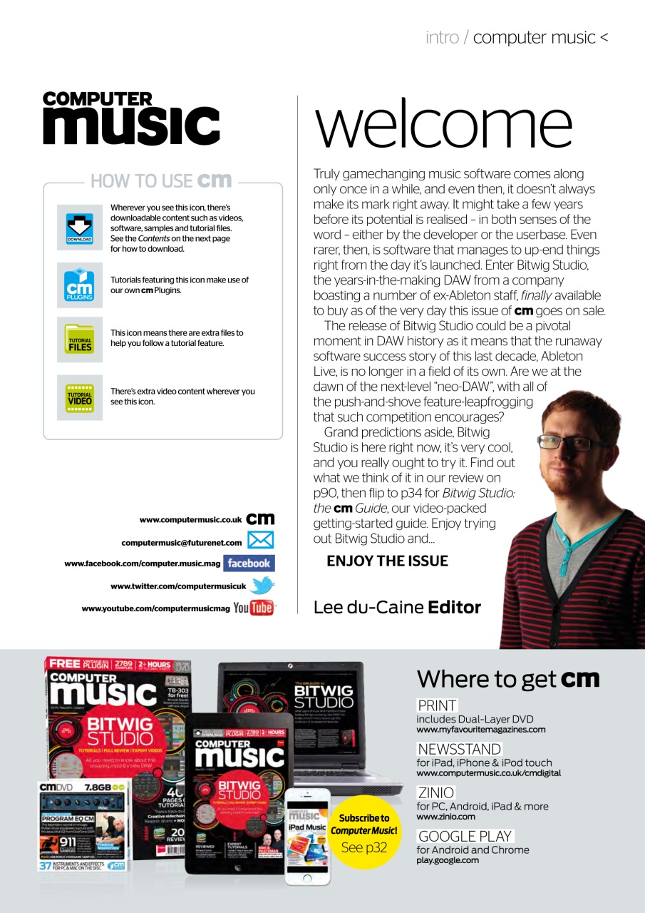 Computer Music Preview Pages