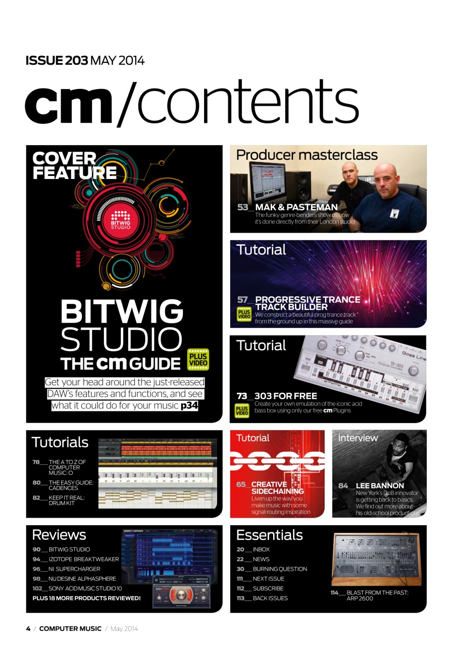 Computer Music Preview Pages