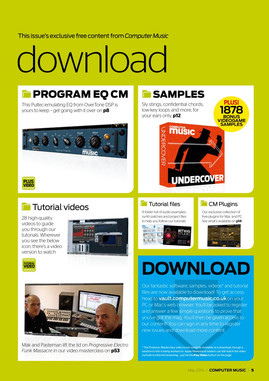 Computer Music Preview Pages