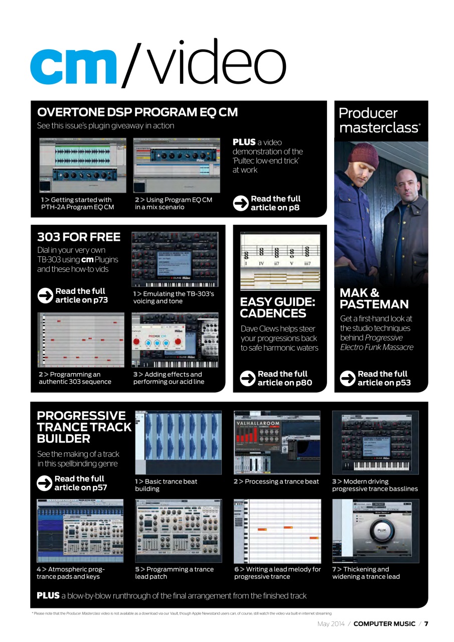 Computer Music Preview Pages