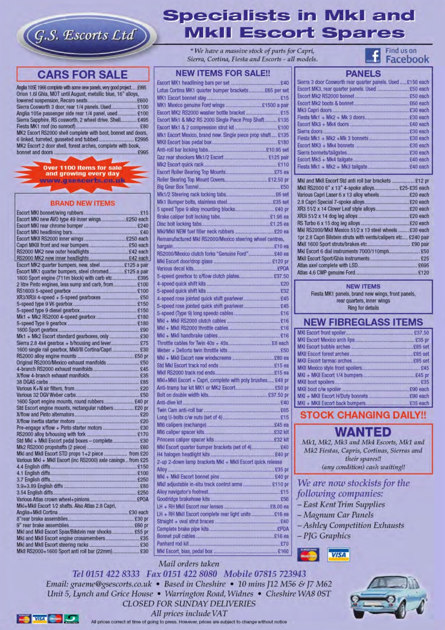 Classic Ford Preview Pages