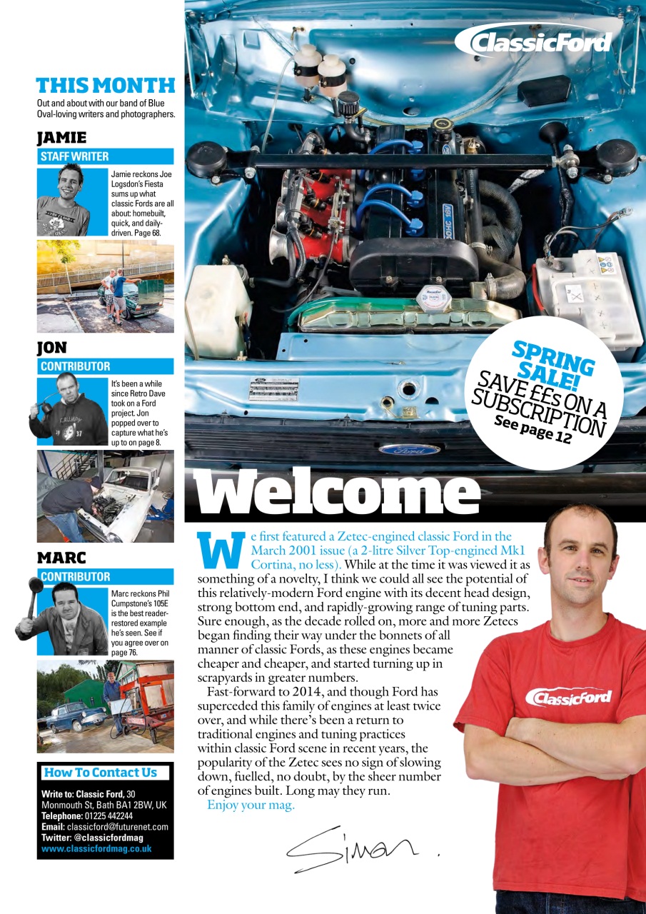 Classic Ford Preview Pages