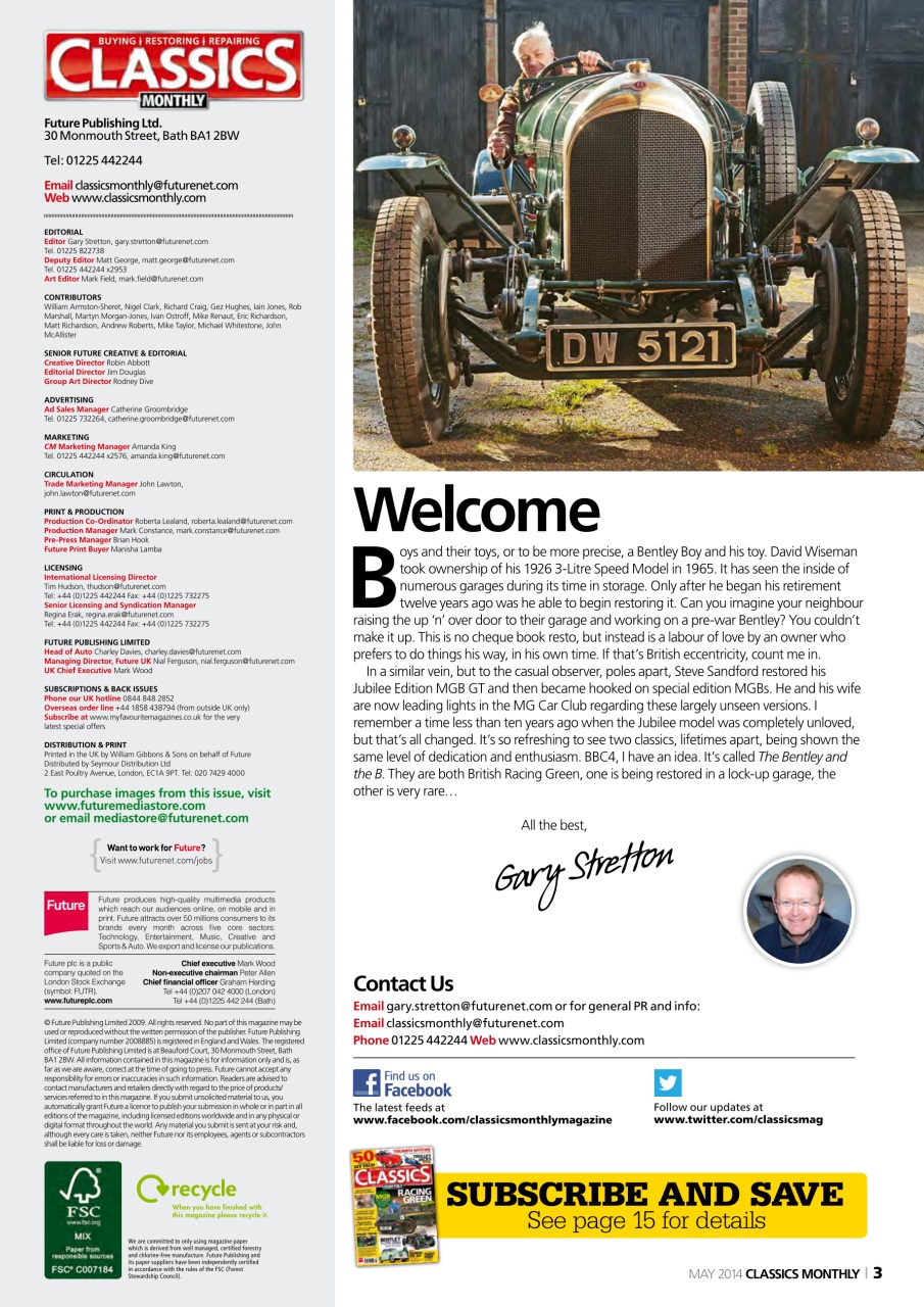 Classics World Preview Pages