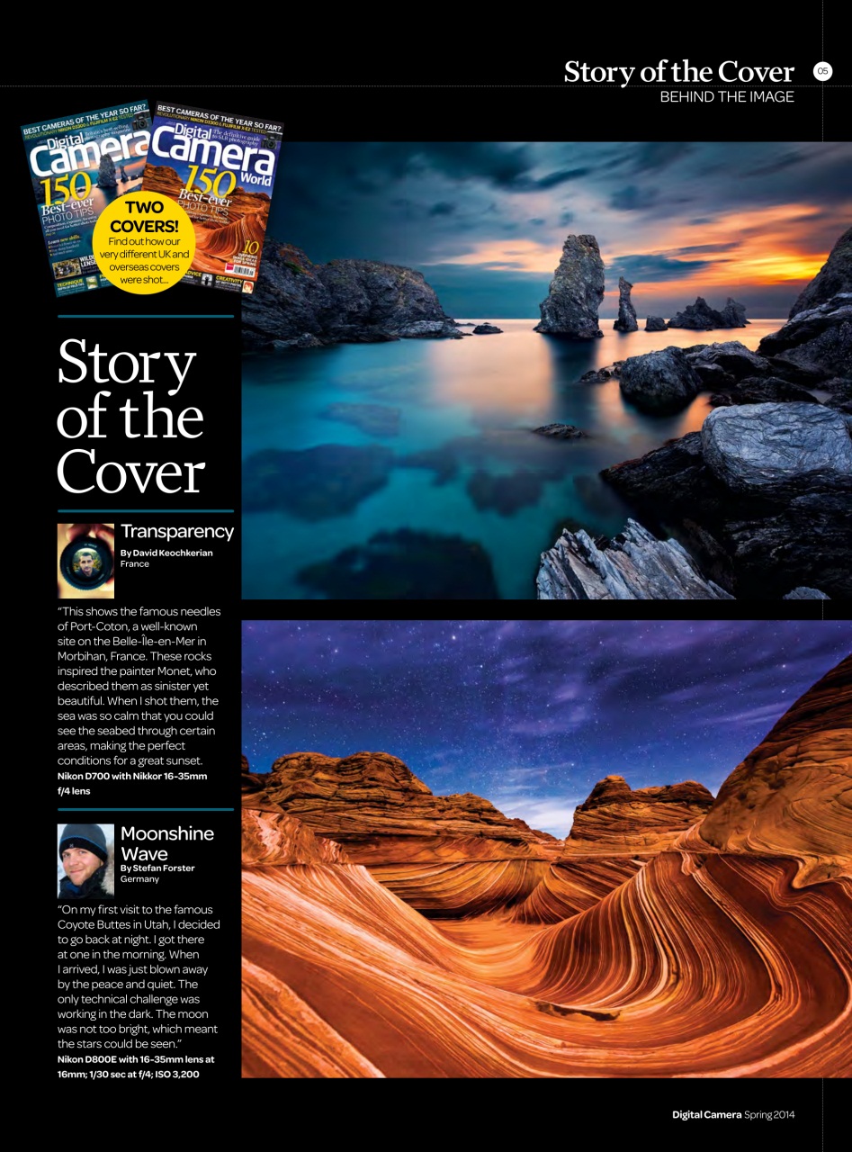 Digital Camera Magazine Preview Pages