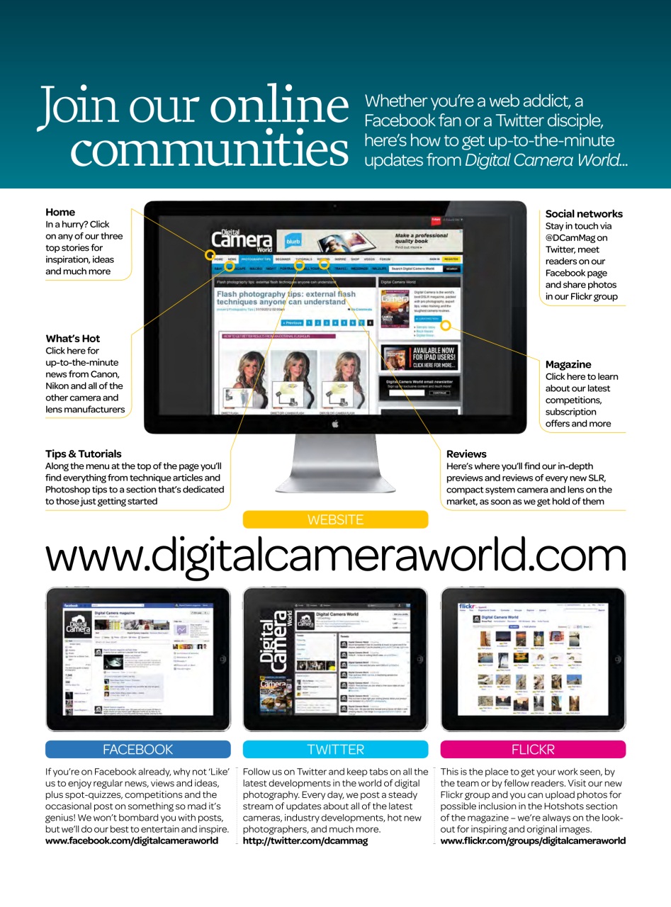 Digital Camera Magazine Preview Pages