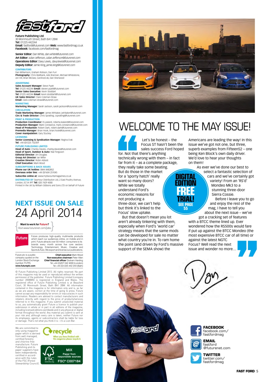 Fast Ford Preview Pages