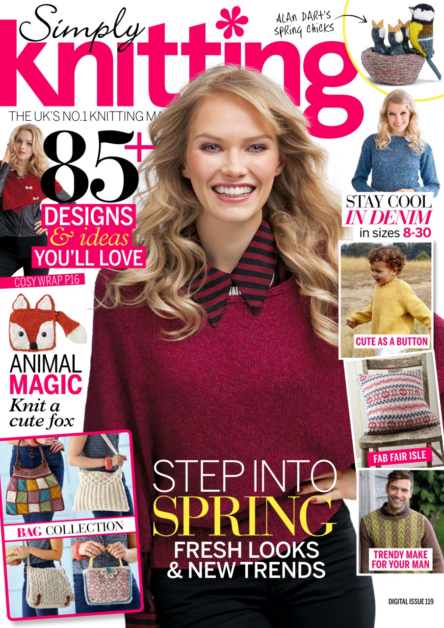 Simply Knitting Preview Pages