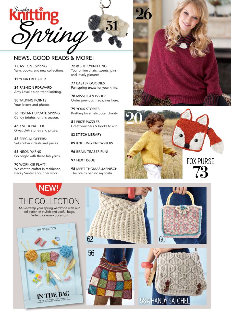 Simply Knitting Preview Pages