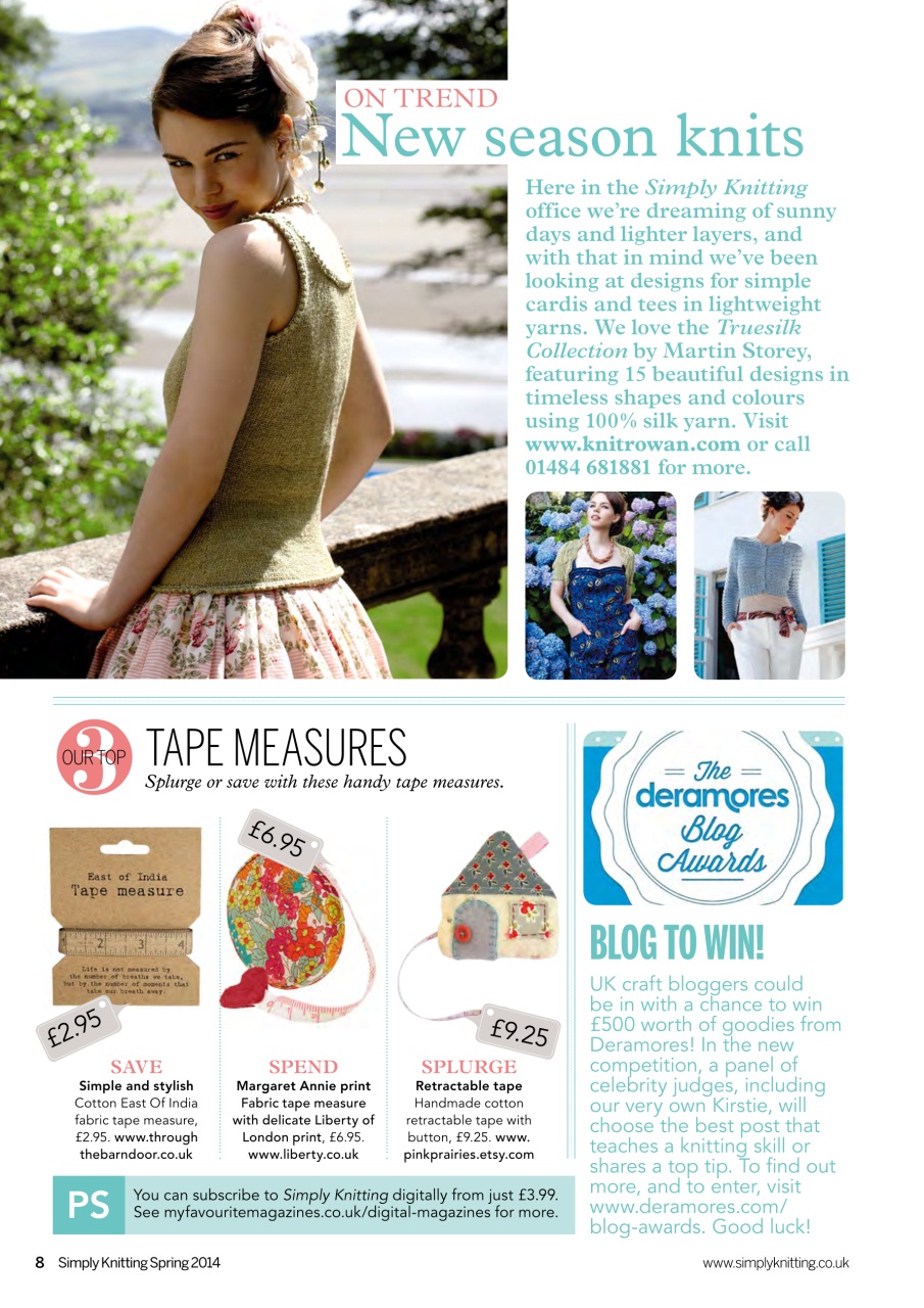 Simply Knitting Preview Pages