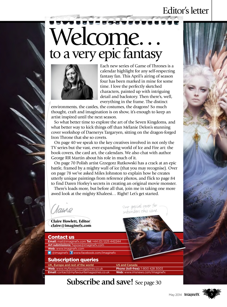 ImagineFX Preview Pages