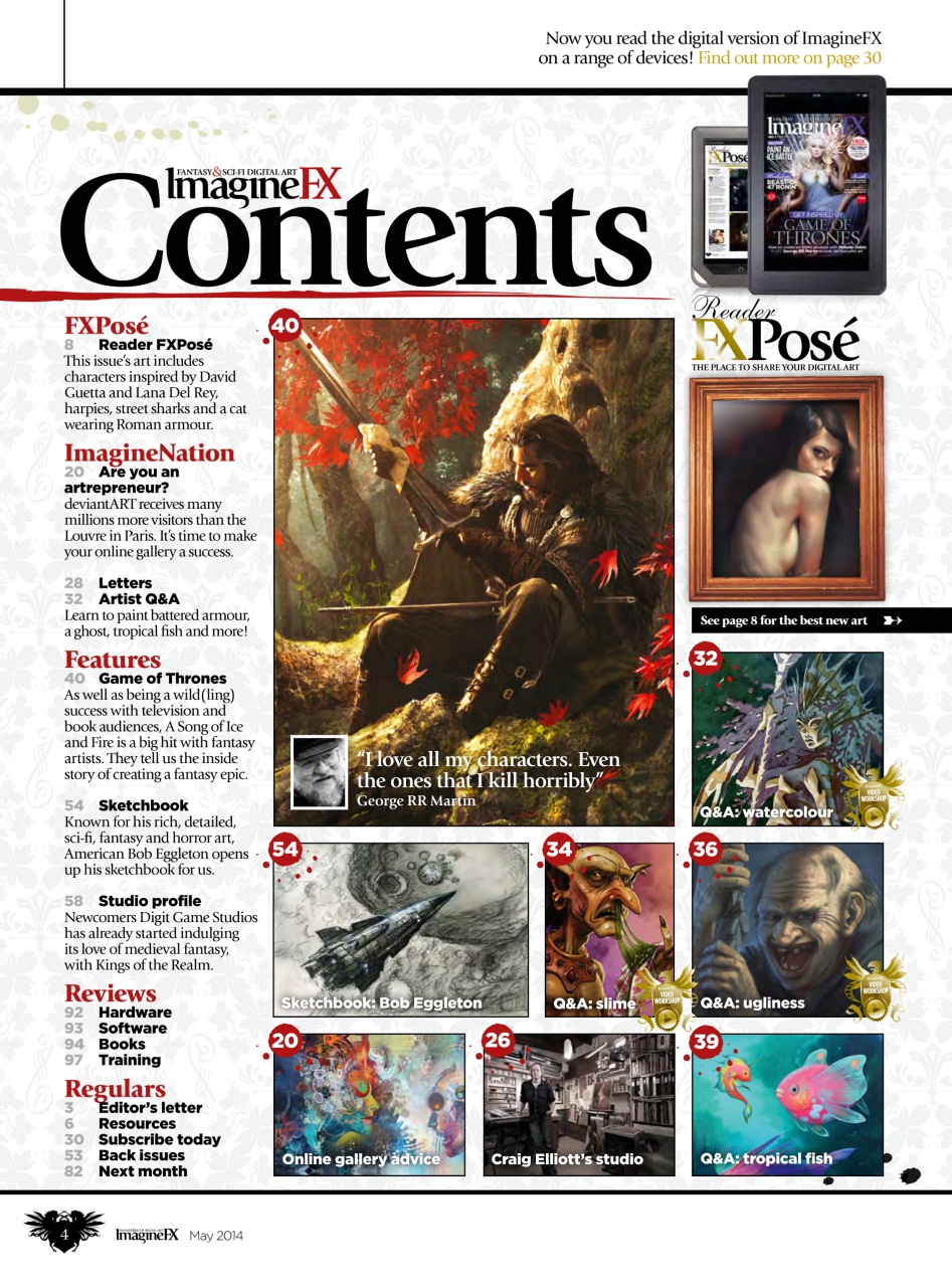 ImagineFX Preview Pages