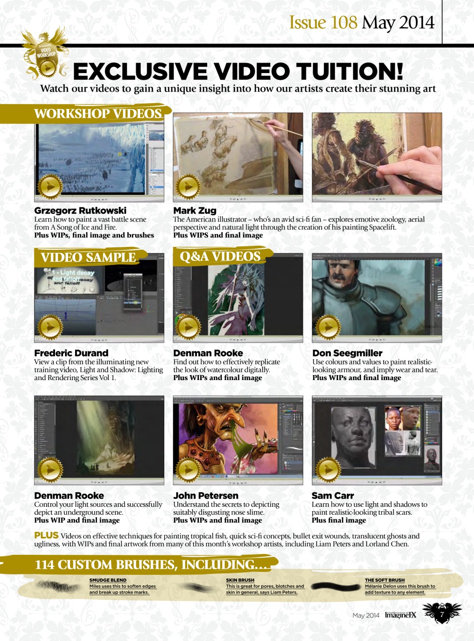 ImagineFX Preview Pages