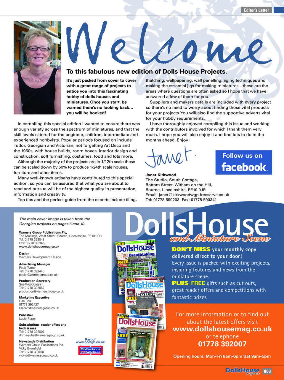 Dolls House Projects-Special Ed. Preview Pages