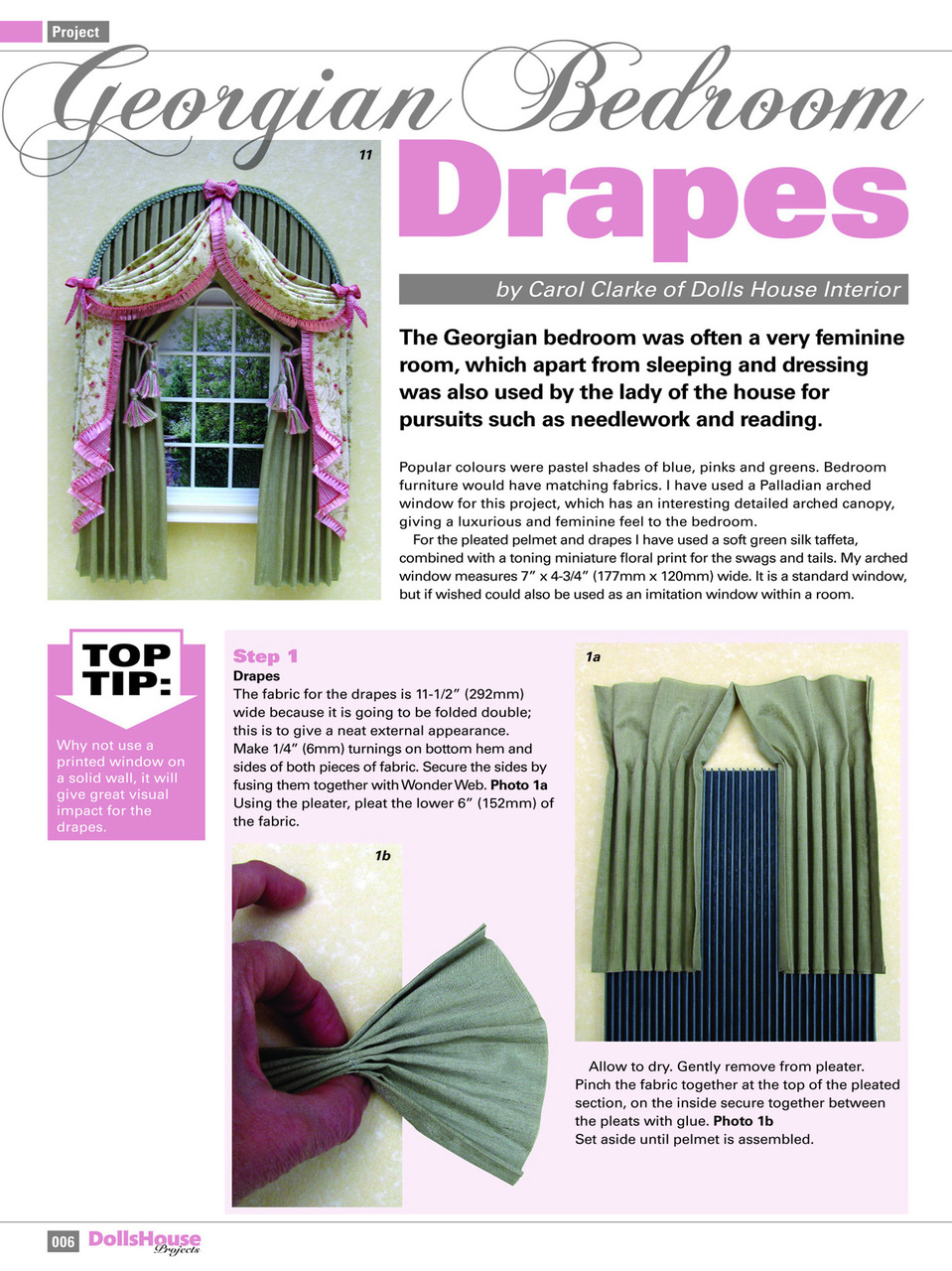 Dolls House Projects-Special Ed. Preview Pages