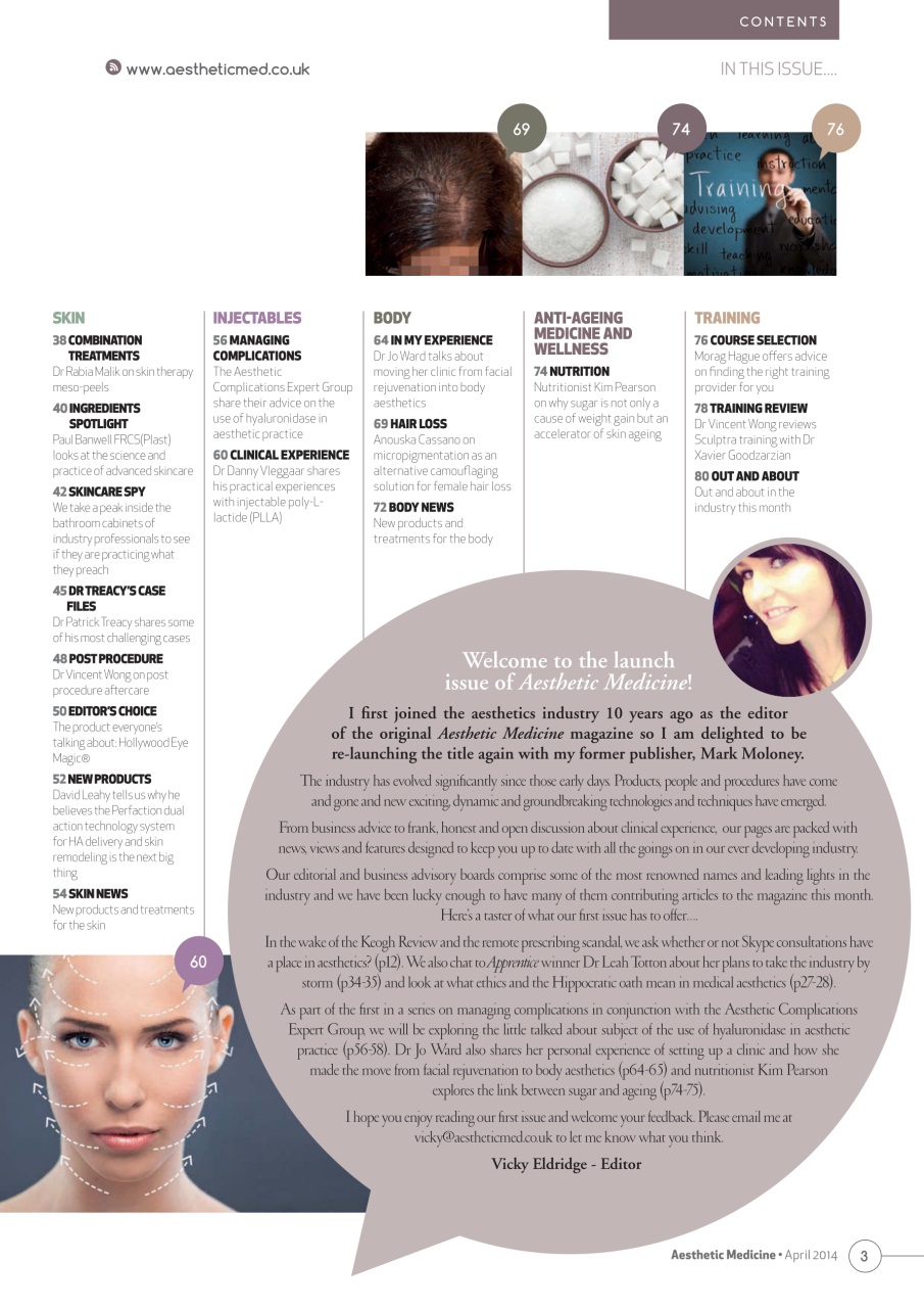 Aesthetic Medicine Preview Pages