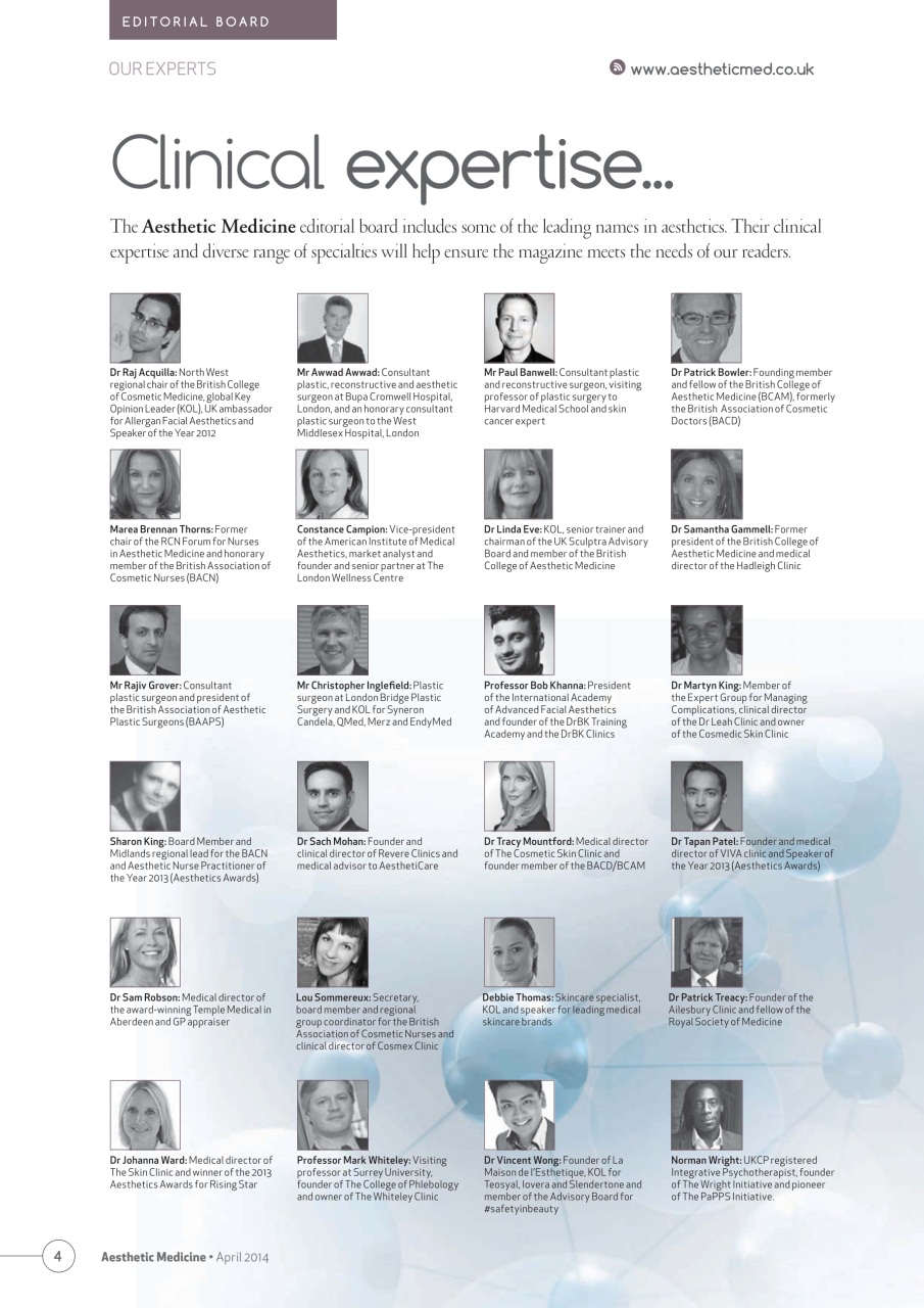 Aesthetic Medicine Preview Pages