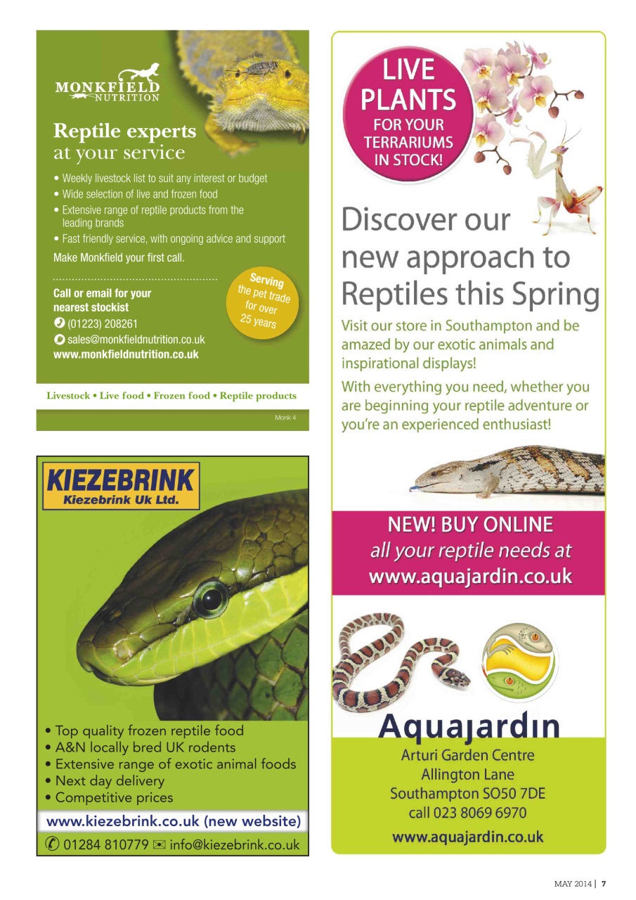 Practical Reptile Keeping Preview Pages