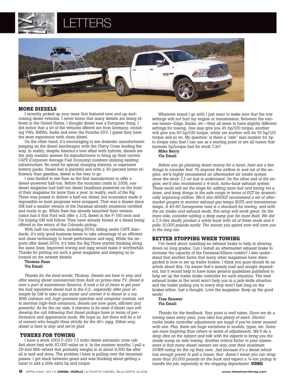 Ultimate Diesel Builders Guide Preview Pages