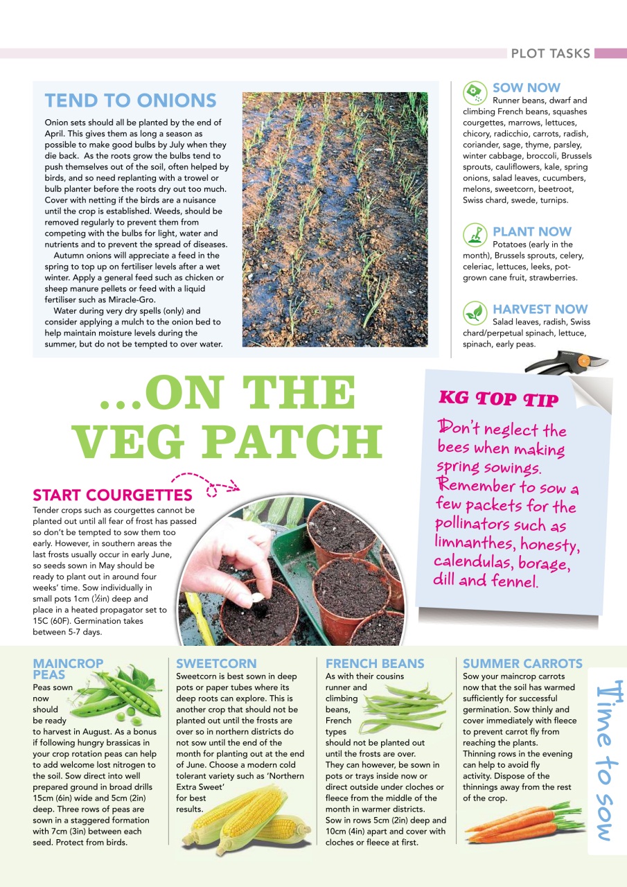Kitchen Garden Magazine Preview Pages