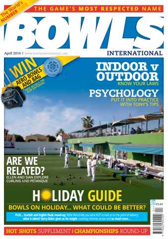 Bowls International issue April 2014