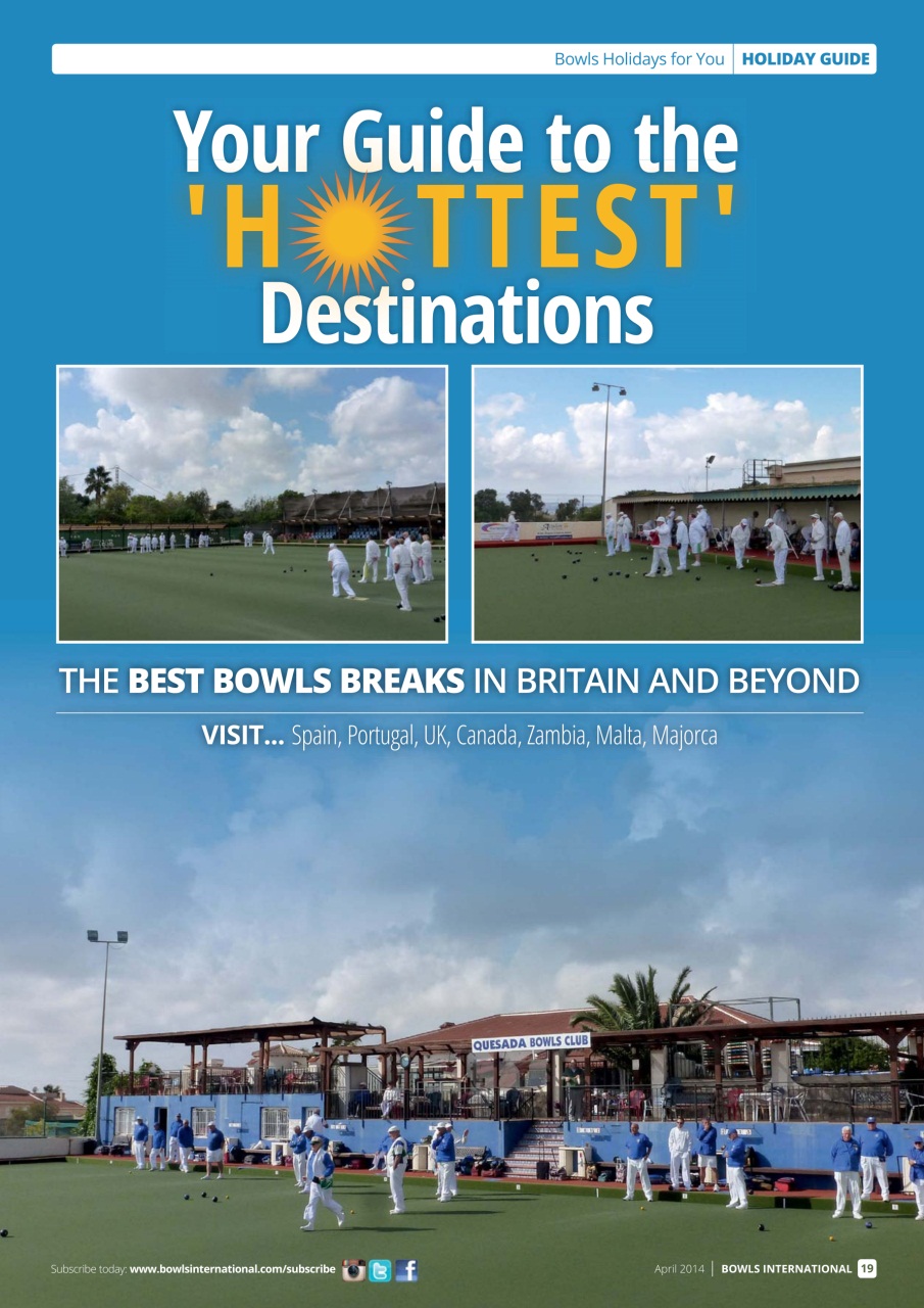 Bowls International Preview Pages