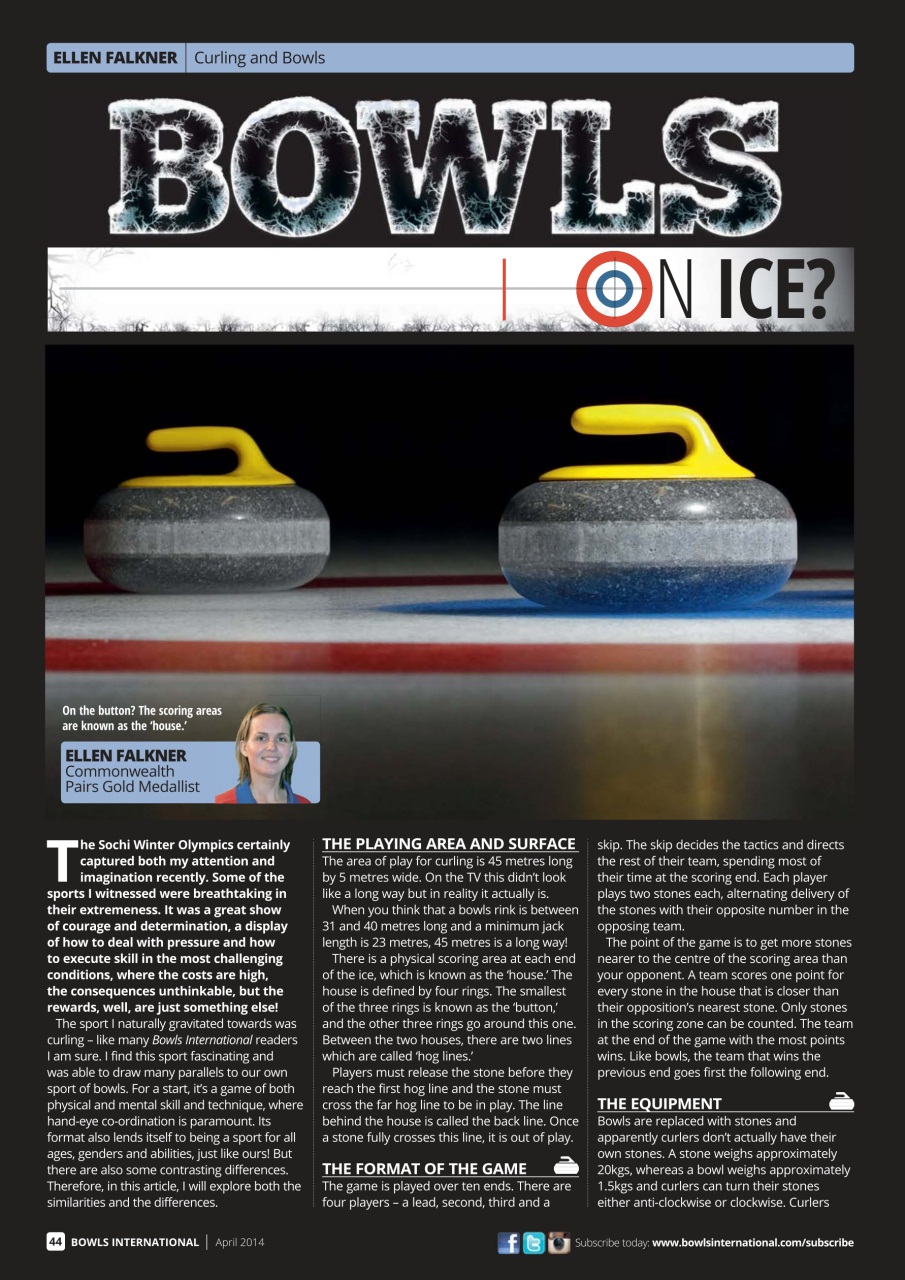 Bowls International Preview Pages
