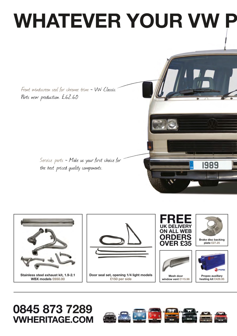 VW Camper Preview Pages