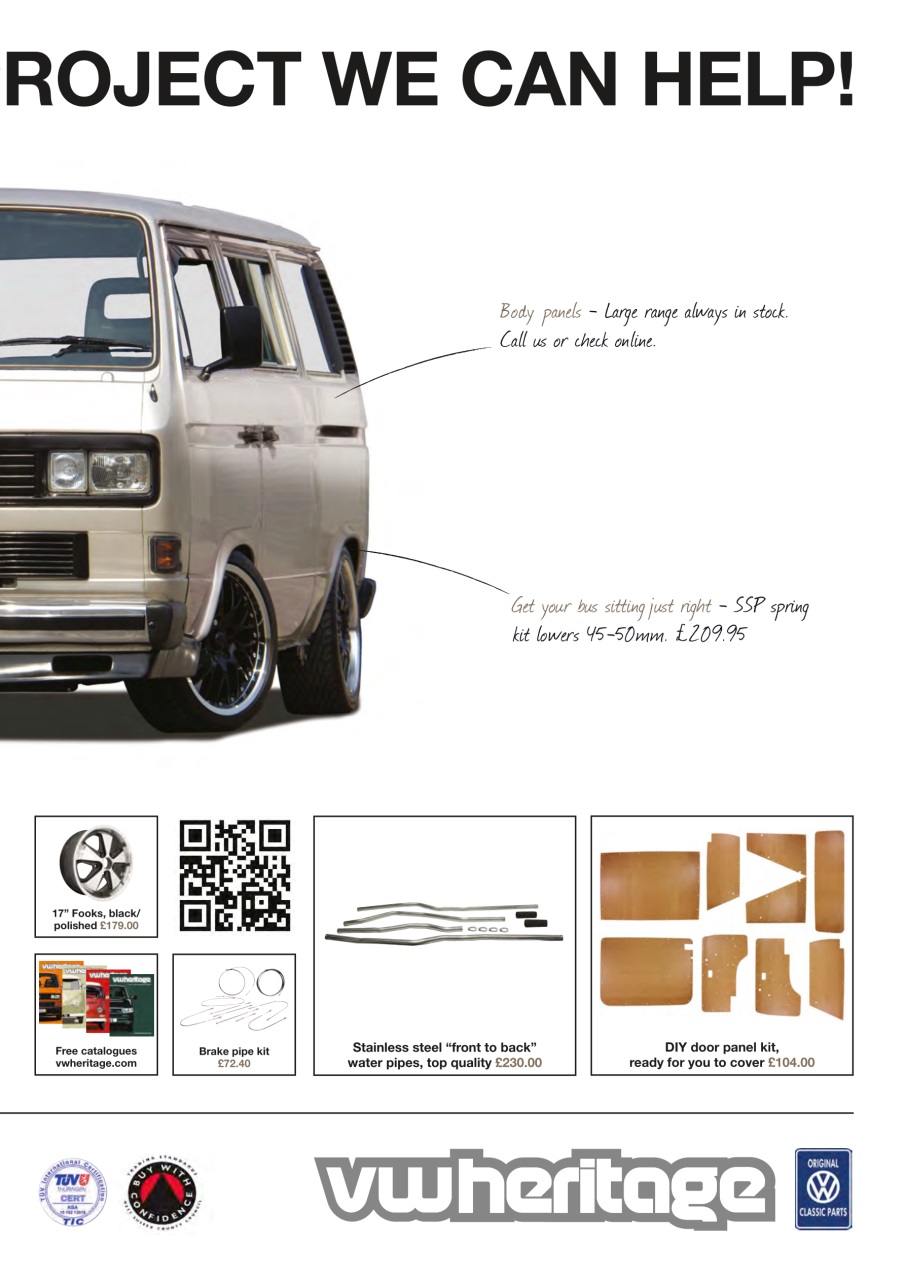 VW Camper Preview Pages