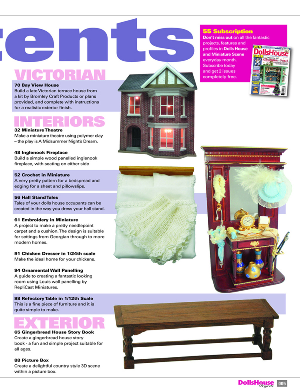 Dolls House Projects-Special Ed. Preview Pages