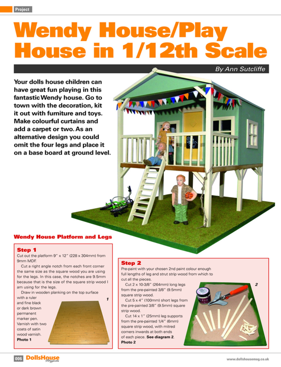 Dolls House Projects-Special Ed. Preview Pages