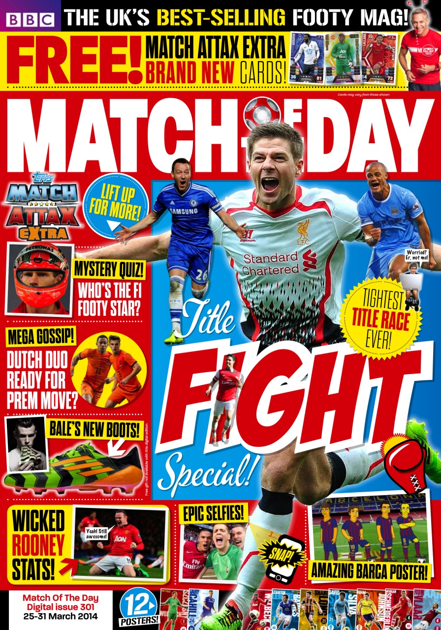 Match of the Day Preview Pages